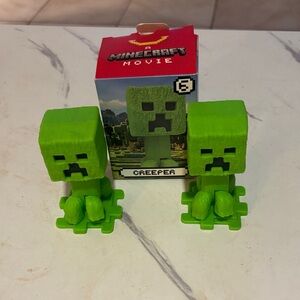 Happy Meal Toy Minecraft  Figures from McDonald’s